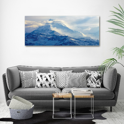 Acrylic print Mountain peak