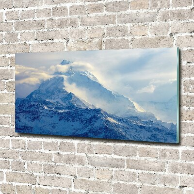 Acrylic print Mountain peak