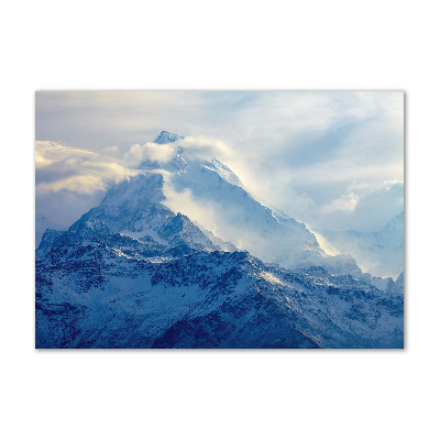 Acrylic print Mountain peak