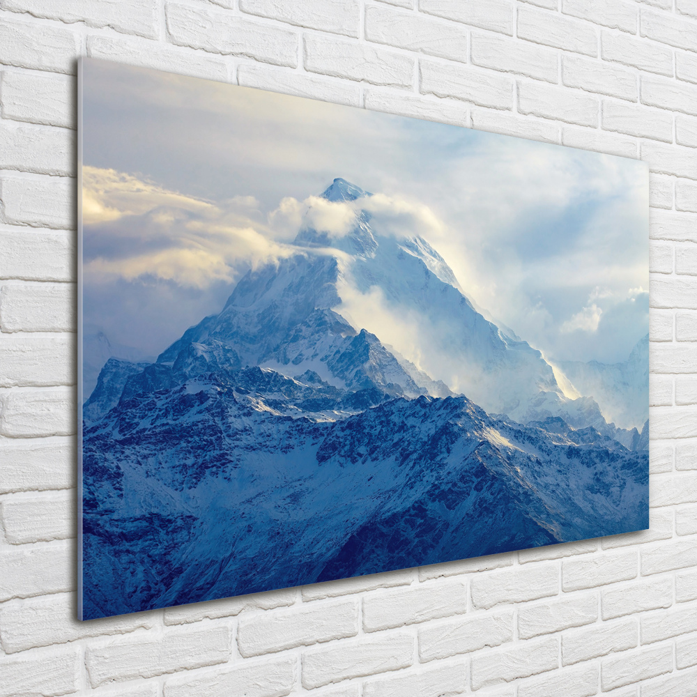 Acrylic print Mountain peak