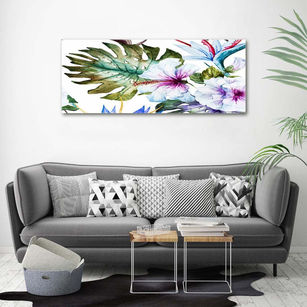 Print on acrylic Hawaiian flowers