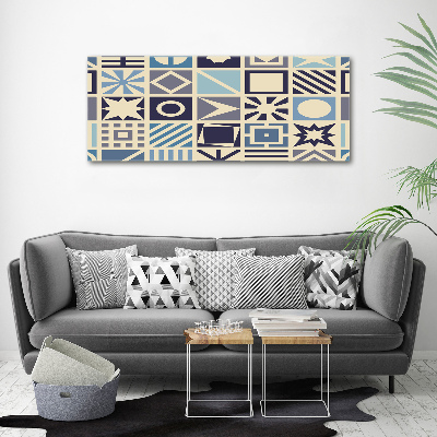 Wall art acrylic Geometric background