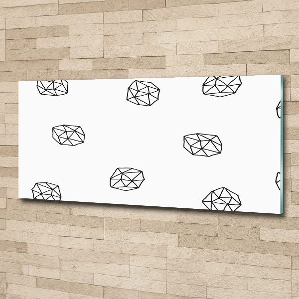 Wall art acrylic Abstract pattern