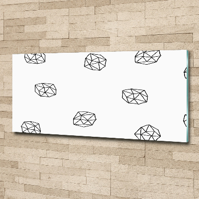 Wall art acrylic Abstract pattern