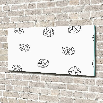 Wall art acrylic Abstract pattern