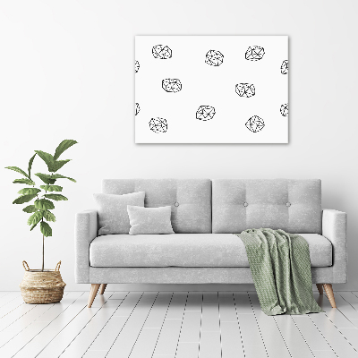 Wall art acrylic Abstract pattern