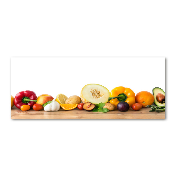 Print on acrylic Fruits and vegetables