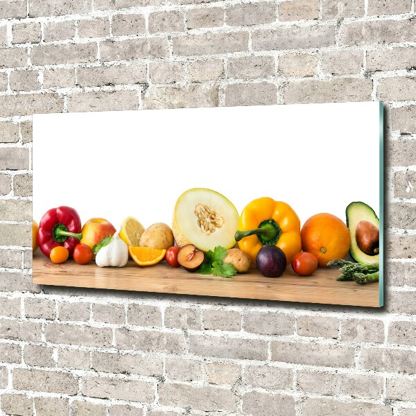 Print on acrylic Fruits and vegetables