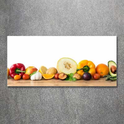 Print on acrylic Fruits and vegetables