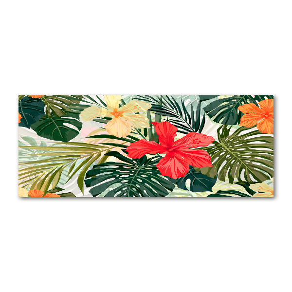 Print on acrylic Hawaiian flowers