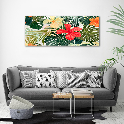 Print on acrylic Hawaiian flowers