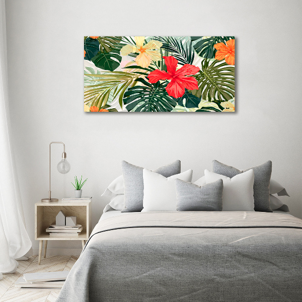 Print on acrylic Hawaiian flowers