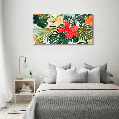 Print on acrylic Hawaiian flowers