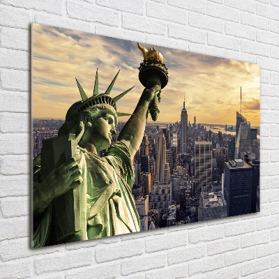 Acrylic print statue of Liberty