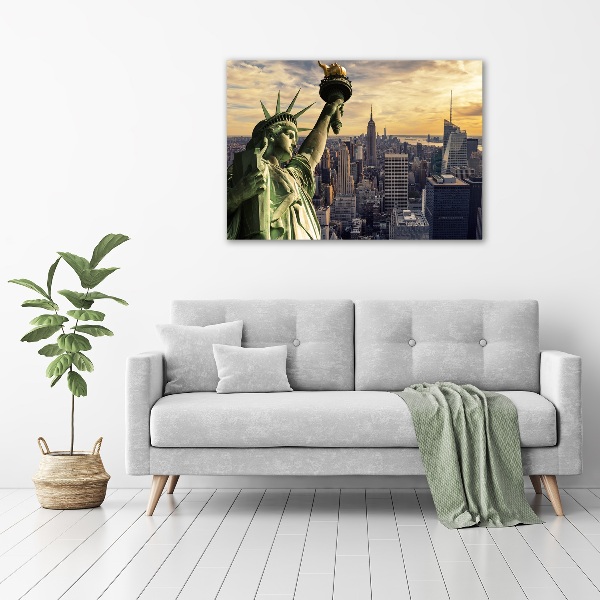 Acrylic print statue of Liberty