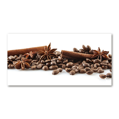 Wall art acrylic Cinnamon coffee beans