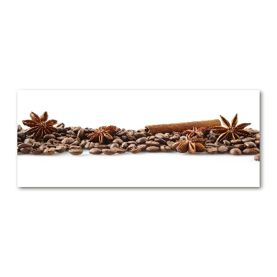 Wall art acrylic Cinnamon coffee beans