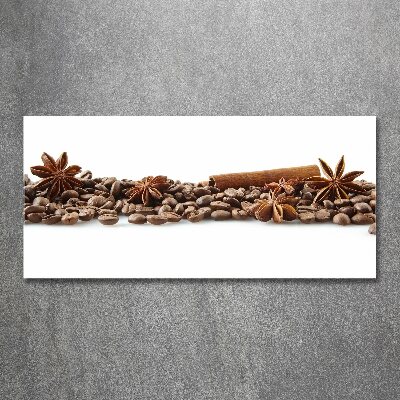 Wall art acrylic Cinnamon coffee beans