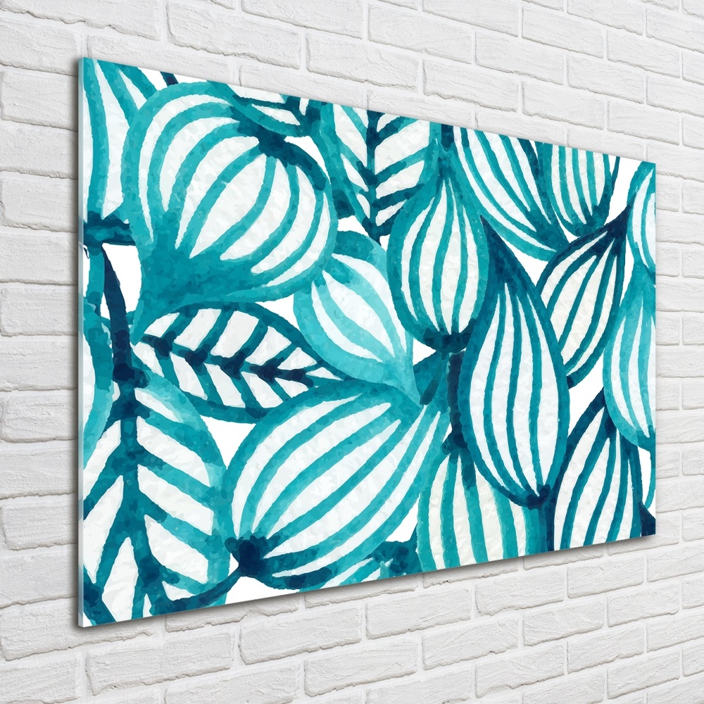 Wall art acrylic Floral pattern