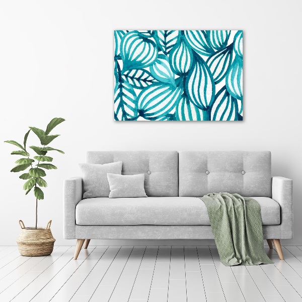 Wall art acrylic Floral pattern