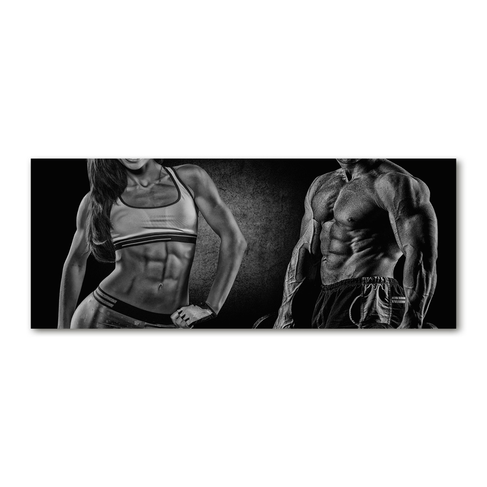 Acrylic print Muscle structure