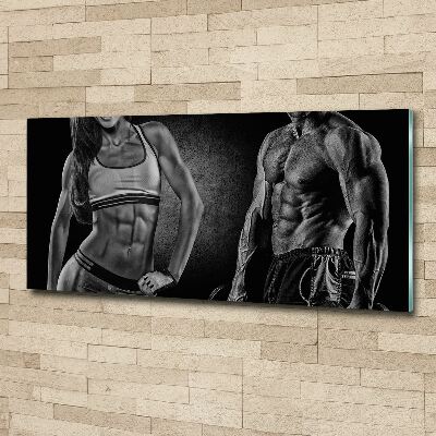 Acrylic print Muscle structure