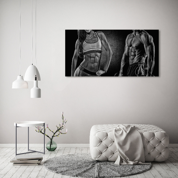 Acrylic print Muscle structure