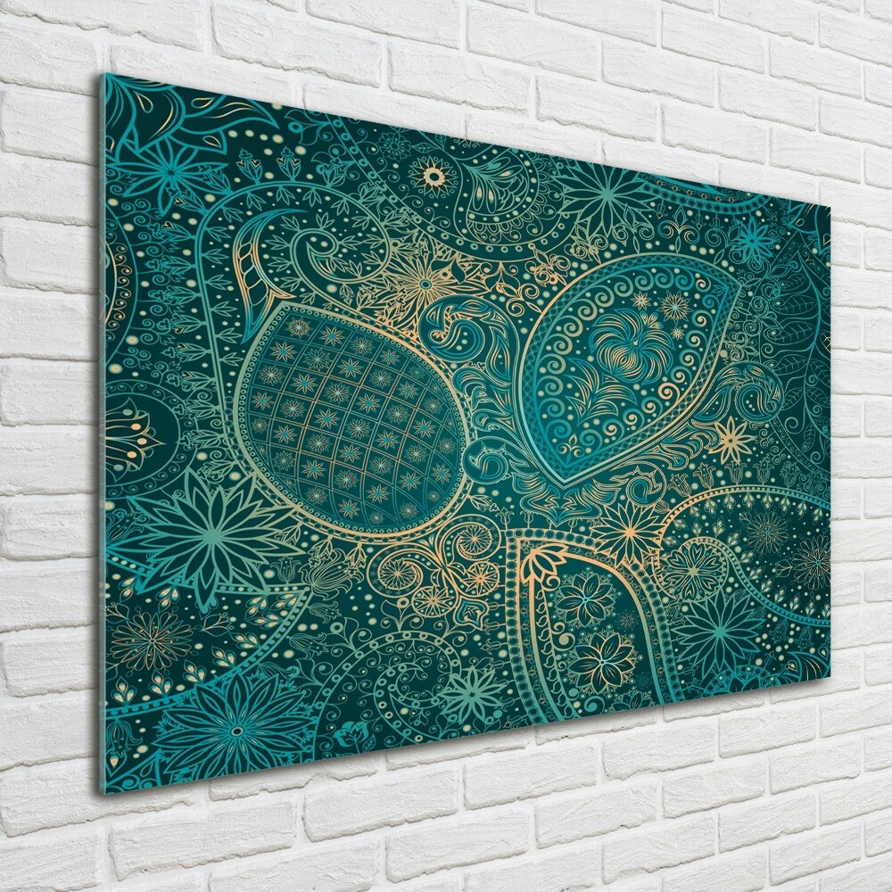 Print on acrylic Background ornaments