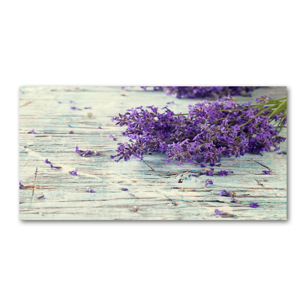 Acrylic print Lavender