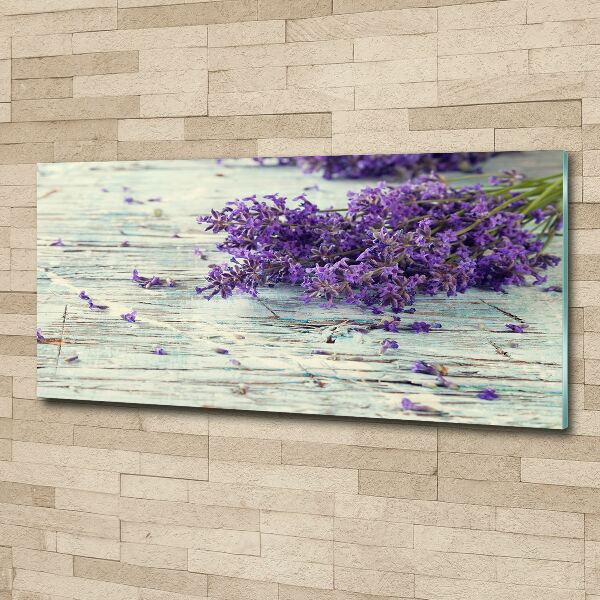 Acrylic print Lavender