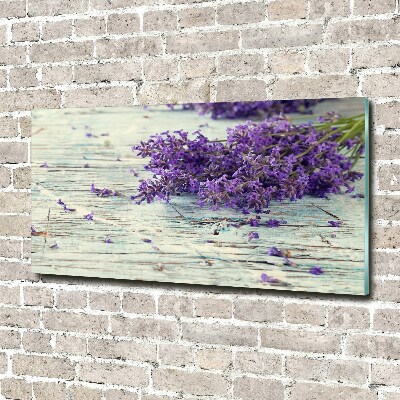 Acrylic print Lavender