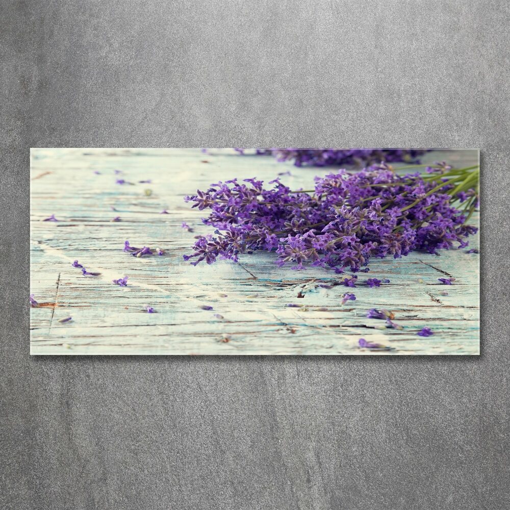 Acrylic print Lavender