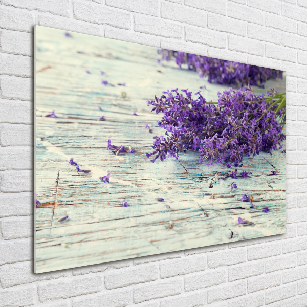 Acrylic print Lavender