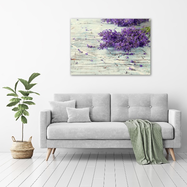 Acrylic print Lavender