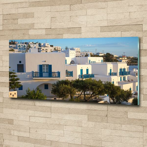 Acrylic print Mykonos Greece