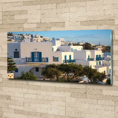 Acrylic print Mykonos Greece