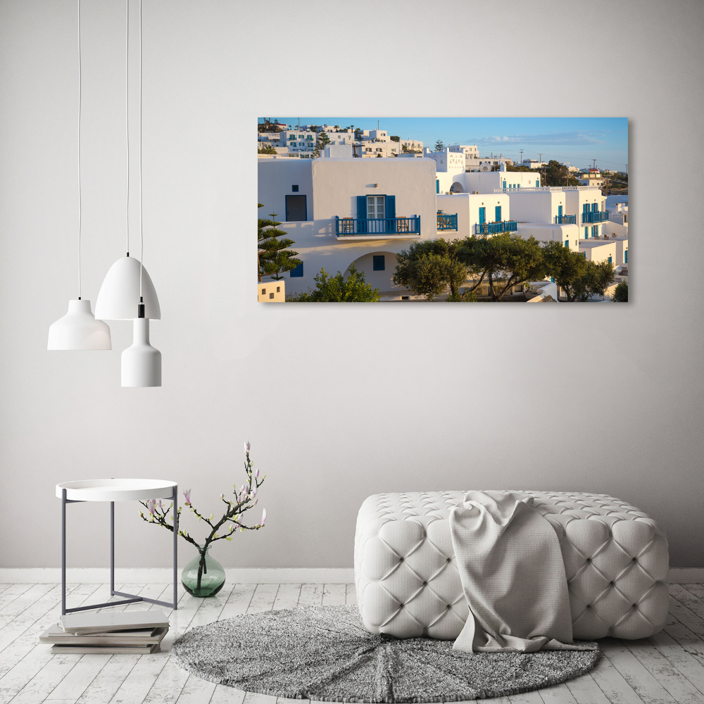 Acrylic print Mykonos Greece