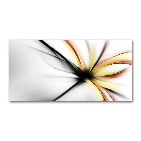 Acrylic wall art Flower abstraction