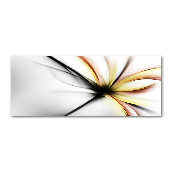 Acrylic wall art Flower abstraction