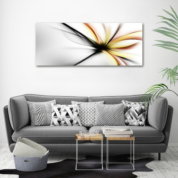 Acrylic wall art Flower abstraction