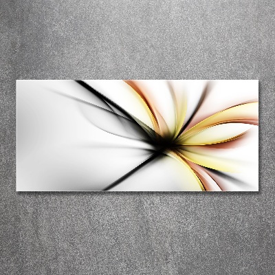 Acrylic wall art Flower abstraction