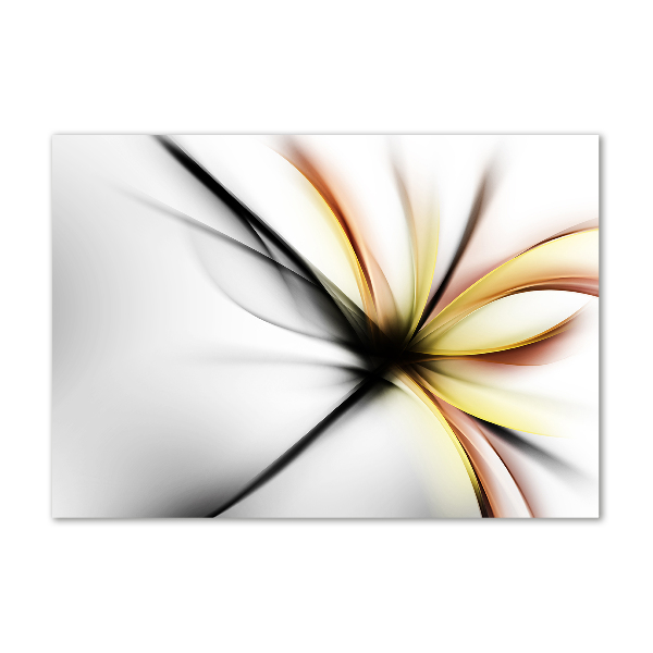 Acrylic wall art Flower abstraction