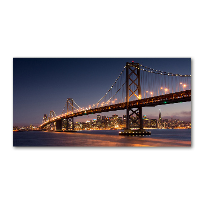 Acrylic print San Francisco bridge