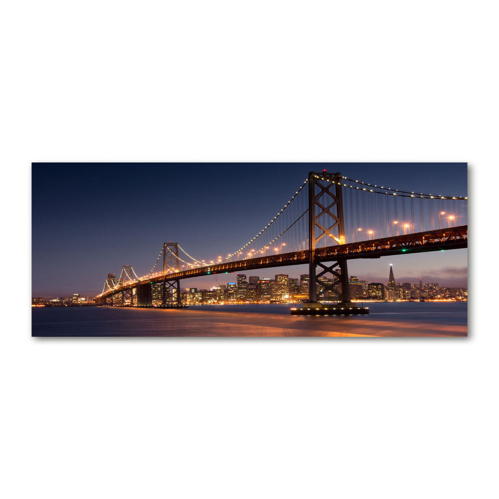 Acrylic print San Francisco bridge