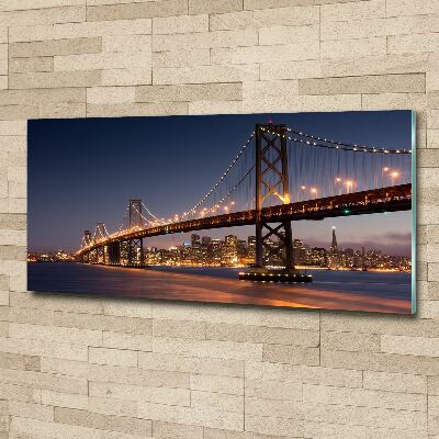 Acrylic print San Francisco bridge