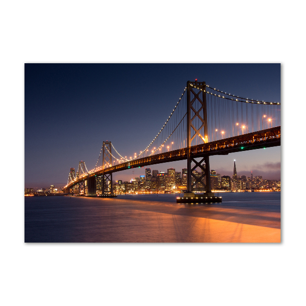 Acrylic print San Francisco bridge