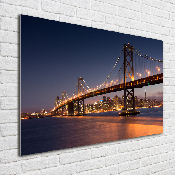 Acrylic print San Francisco bridge