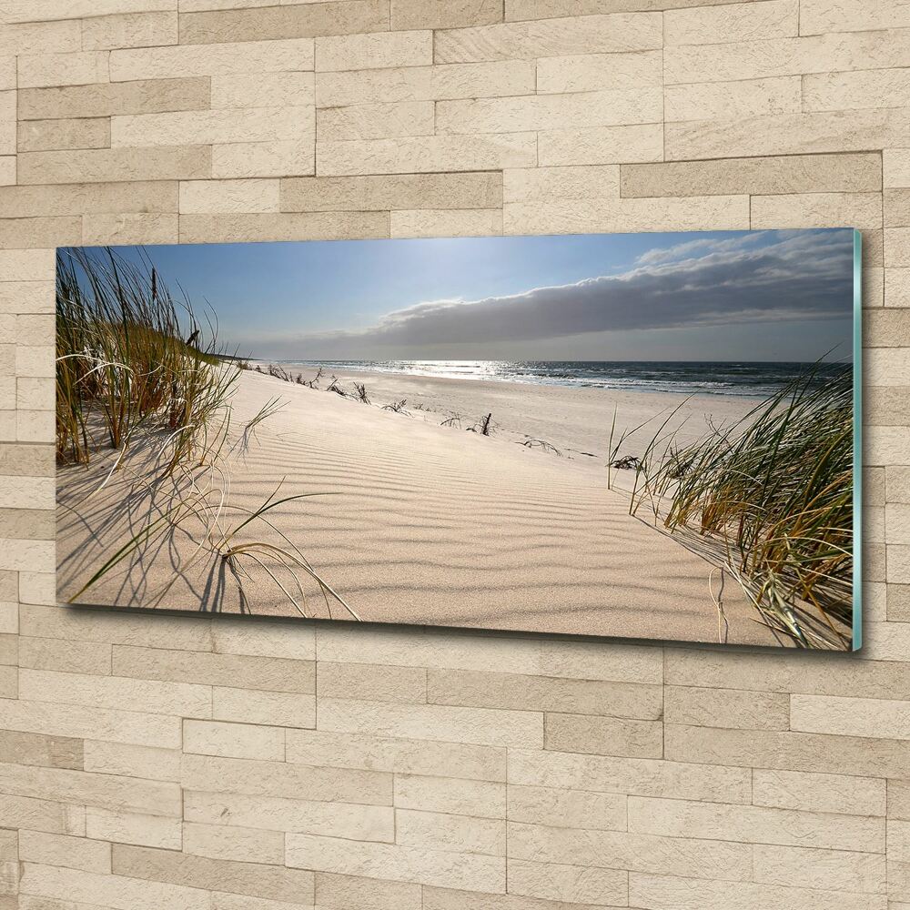 Acrylic wall picture Mrzeżyno beach