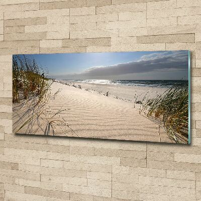 Acrylic wall picture Mrzeżyno beach