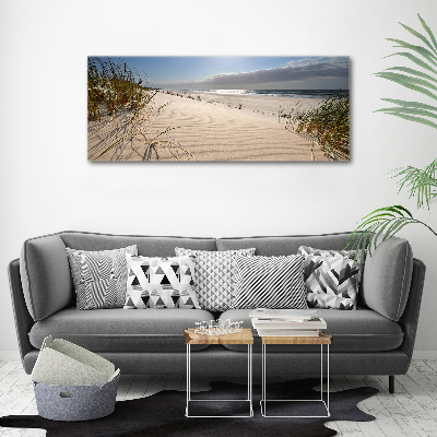 Acrylic wall picture Mrzeżyno beach